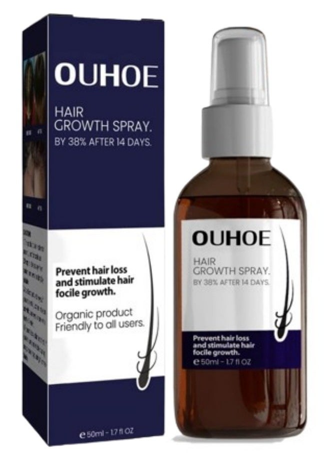 EELHOE - Tian Organic Nourishing Hair Care Regenerating Oil Spray Anti Hair Loss Treatment Hair Growth Essence Suitable for Men and Women - Image 1