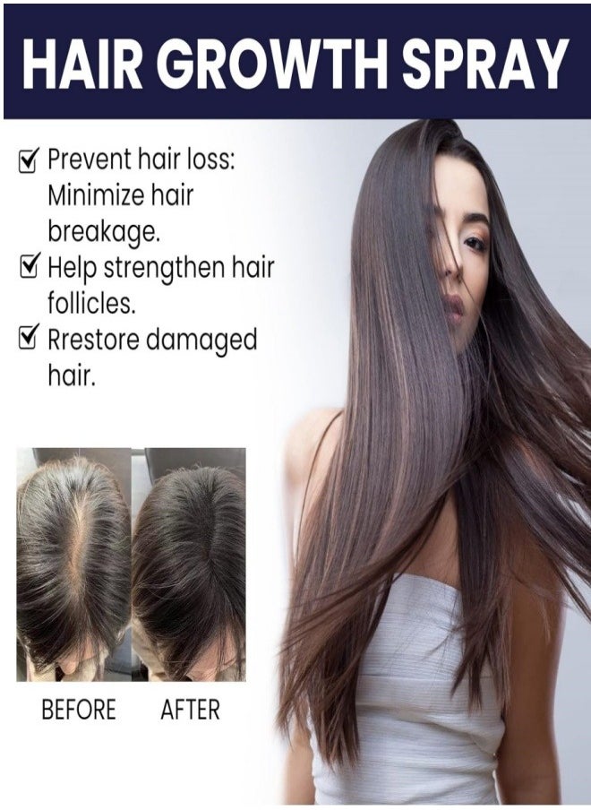 EELHOE - Tian Organic Nourishing Hair Care Regenerating Oil Spray Anti Hair Loss Treatment Hair Growth Essence Suitable for Men and Women - Image 1