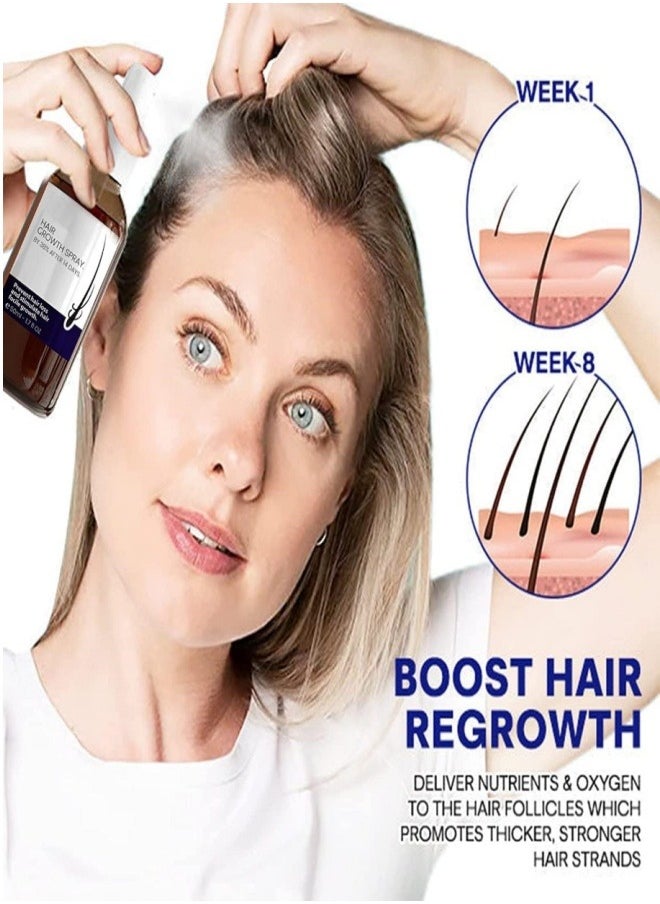 EELHOE - Tian Organic Nourishing Hair Care Regenerating Oil Spray Anti Hair Loss Treatment Hair Growth Essence Suitable for Men and Women - Image 1
