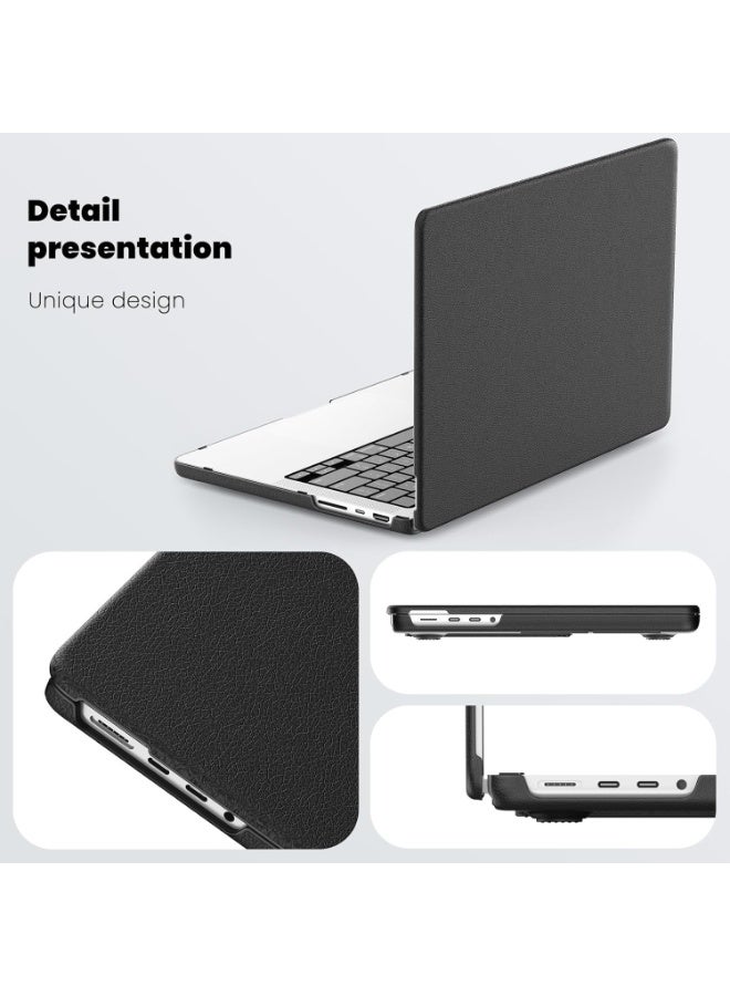 MUNTAQI MacBook Air 13 Inch Case M2 M3 M4 – Hard Shell Protective Cover with Keyboard Cover & Screen Protector, Slim Lightweight Case for MacBook Air 13.6" 2022-2024 (Model A2681 A3113 A2989) - Image 4