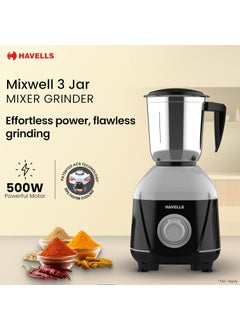 Havells Havells Mixwell - N 500W 3 Jar Mixer Grinder  - Image 2