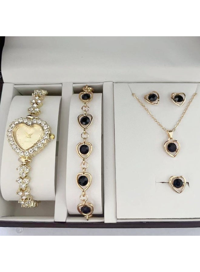KUYING New Small Fresh Retro Decorative Watch Set 