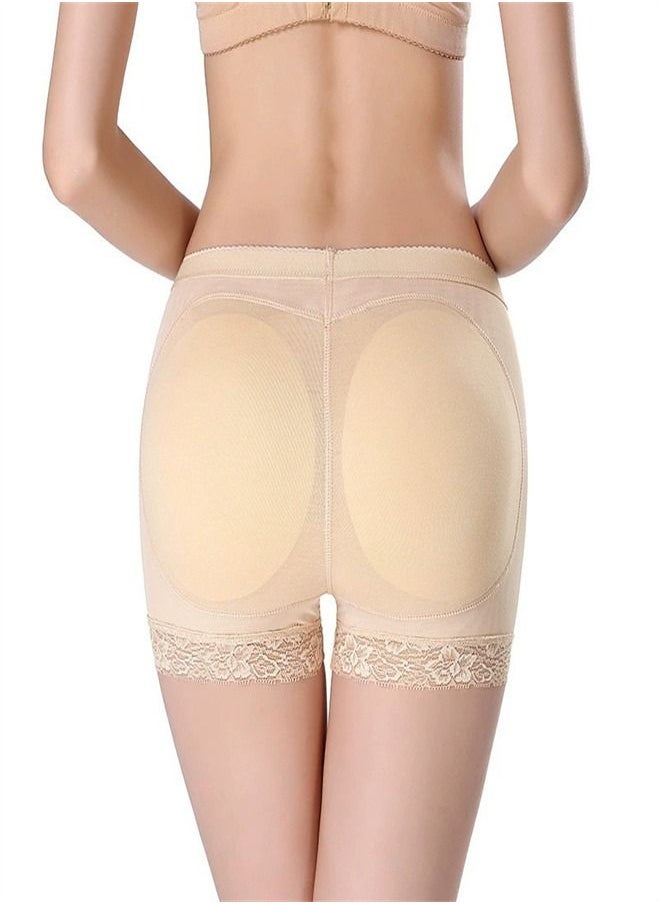 Generic Breathable Padded Hip Shaping Pants Beige  - Image 1