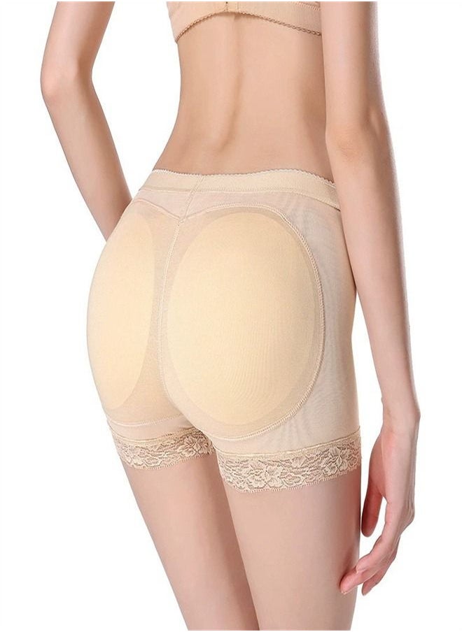 Generic Breathable Padded Hip Shaping Pants Beige  - Image 2