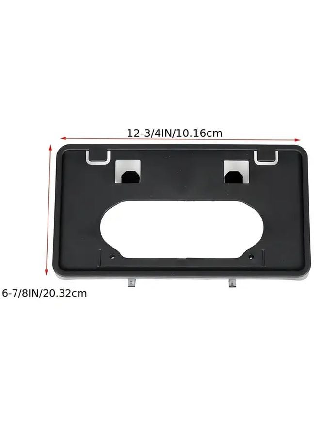 Front License Plate Bracket For 2009 2014 Ford F150 Bumper Mount Replacement Black - Image 3