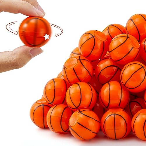 SCIONE 36 Pack Basketball Party Favors for Kids 48 812 Basketball Sports Fidget Spinner Goodie Bag Stuffers Treasure Box Toys Classroom Prizes Birthday Party Favors for Kids - Image 1