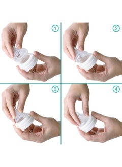 evenflo Evenflo Feeding Balance Plus Wide Neck Nipples for The Balance Plus Wide Neck Baby Bottles - Helps Reduce Colic - Fast Flow/X-Cut, 8 Months and Up (Pack of 2)  - Image 5