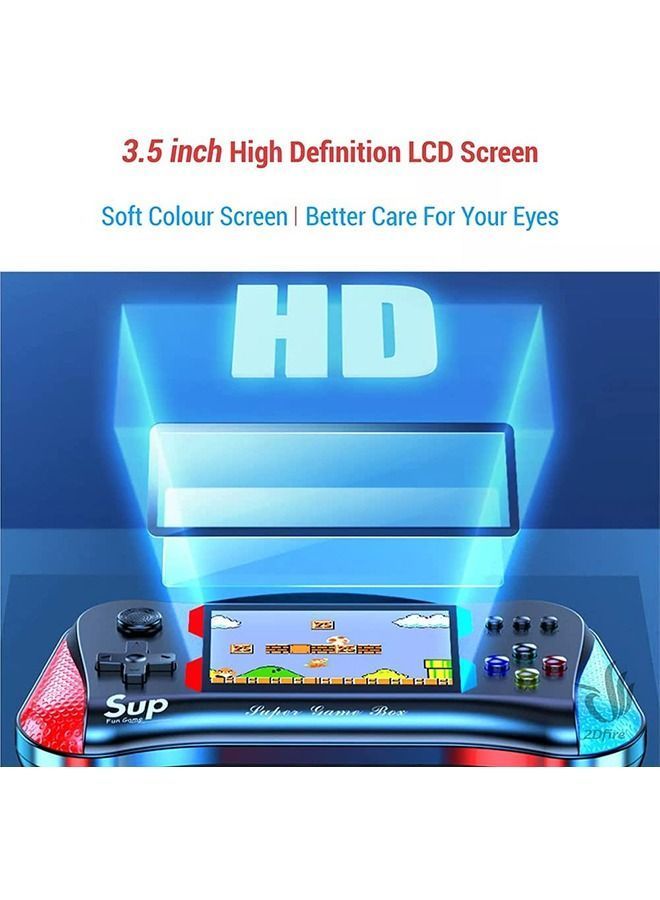 SUP Handheld Game Console Retro Console with 500 Classic Games Supporting 2 Players TV Connection 1200 mAh Rechargeable Battery - Image 2