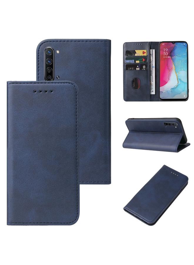 The Bros Case For OPPO Reno3 5G Magnetic Closure Leather Phone Case
