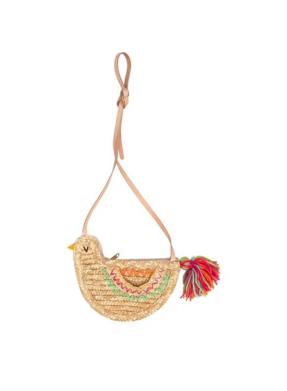 Meri Meri Bird Straw Bag