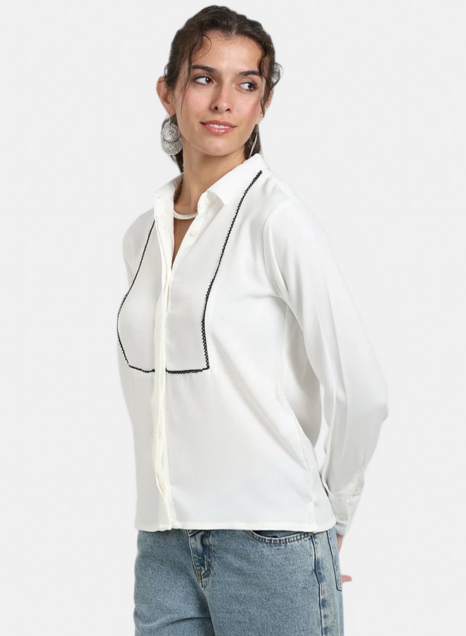 Carina Stitched Front Panel Shirt - Image 3