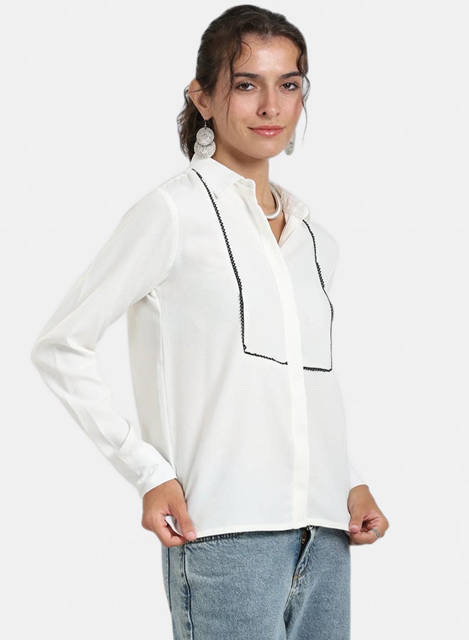 Carina Stitched Front Panel Shirt - Image 2