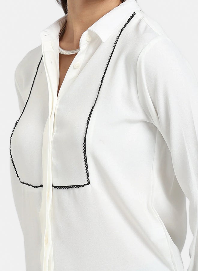 Carina Stitched Front Panel Shirt - Image 4