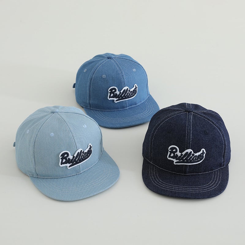 Denim Kids Cap Hip-hop Street Dance Hat Cotton - Image 3