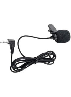Portable 3.5mm Mini Headset Tie Lapel Lavalier Clip Microphone