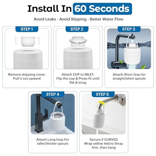 IAMZAY 17-STAGE Bath Filter for Tub with Premium Design & Leak-Proof, 7000-Gallon Long-Life Cartridge with Vitamins C & E + Essential Minerals Removes Chlorine and Softens Hair, Skin & Nails | Patent Pending - Image 2