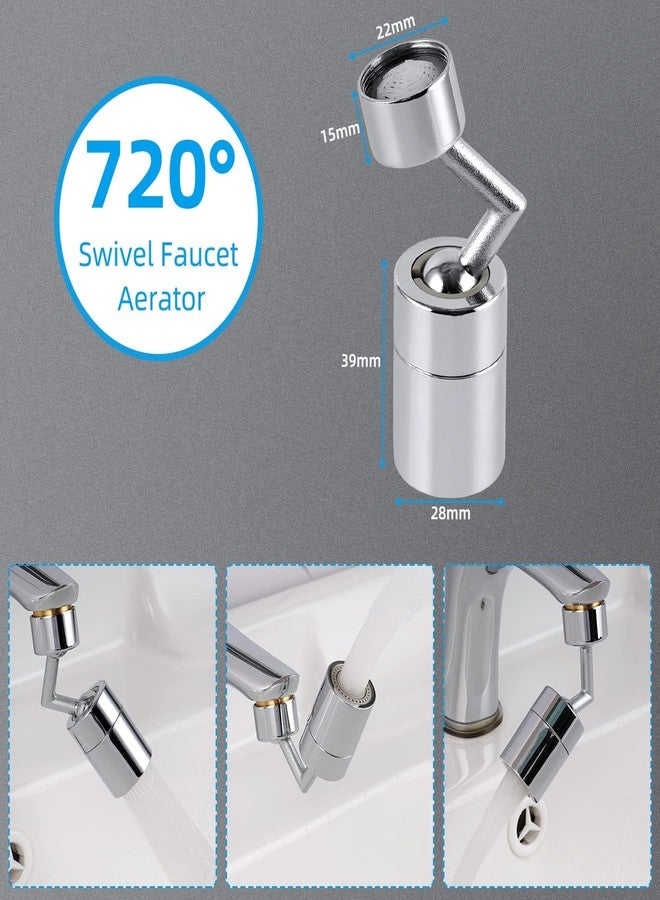 Clinton Kitchen Sink Faucet Sprayer, Tap Filter, Tap Extender, Flexible Anti-Splash, Water Saving - Image 5