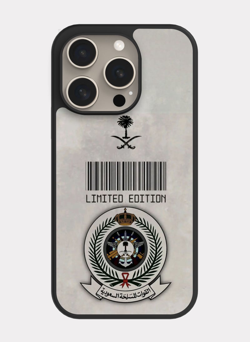 PXLAAT iPhone 15 Pro case cover Saudi Arabian Armed Forces - Image 1