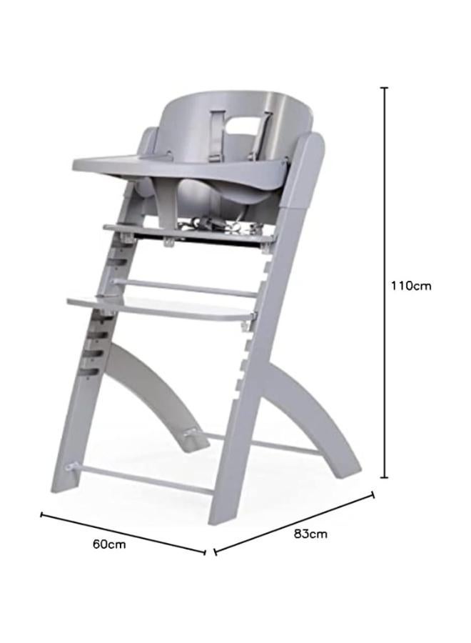 CHILDHOME كرسي طعام للأطفال من إيفوسيت ستون - رمادي - Image 4