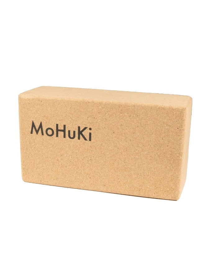Mohuki Yoga Brick - Cork - Image 1