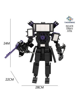 Skibidi Toilet Puzzle Block Set678 the third generation of Titan TV people 678 the third generation of Titan TV people - pzsku/ZEAC71A89074AC556E34CZ/45/_/1724427348/3022aaaa-45f0-4303-ac79-3b54f9d3e10f