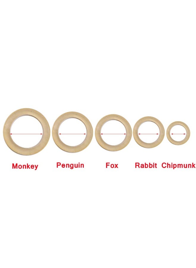 Angzhili 10 Bag Dental Orthodontic Rubber Bands Orthodontic Elastic Orthodontic Supply 3.5 Oz (1/4") - Image 5