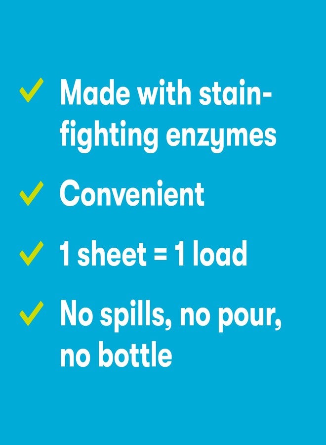 ECOS Laundry Detergent Sheets Vegan, No Plastic Jug, No Mess & Liquid Free - Laundry Sheets in Washer - Hypoallergenic, Plant Powered Laundry Detergent Sheets - Lavender - 50 Sheets (Pack of 1) - Image 2
