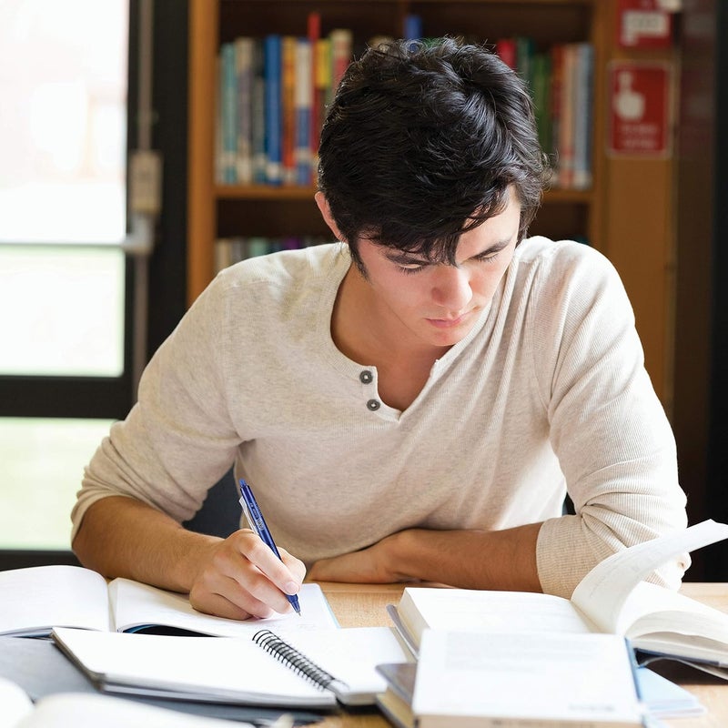 PILOT FriXion Clicker Erasable Gel Pens, Fine Point (0.7mm), Navy Ink, 6-Pack - Refillable, Smooth Writing Pens for School, Journaling, and Office Use - Image 3