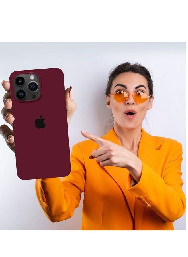 iPhone 14 Pro Max Case，Silicone Case Cover Liquid Gel Soft Ultra Slim Shockproof Back Cover Full Body Protection For iPhone 14 Pro Max 6.7 inch - Image 3