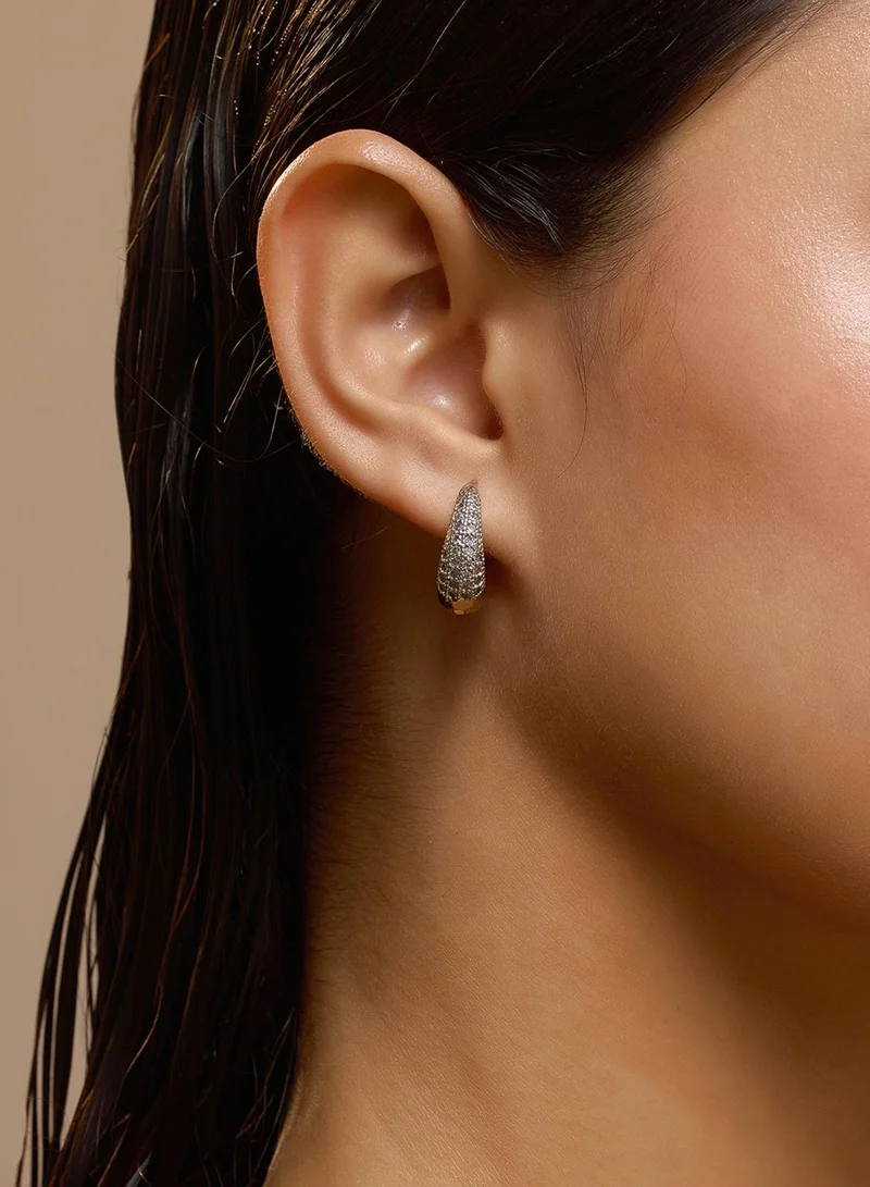 SOHI Contemporary Artificial Hoop Earring Jewellery
