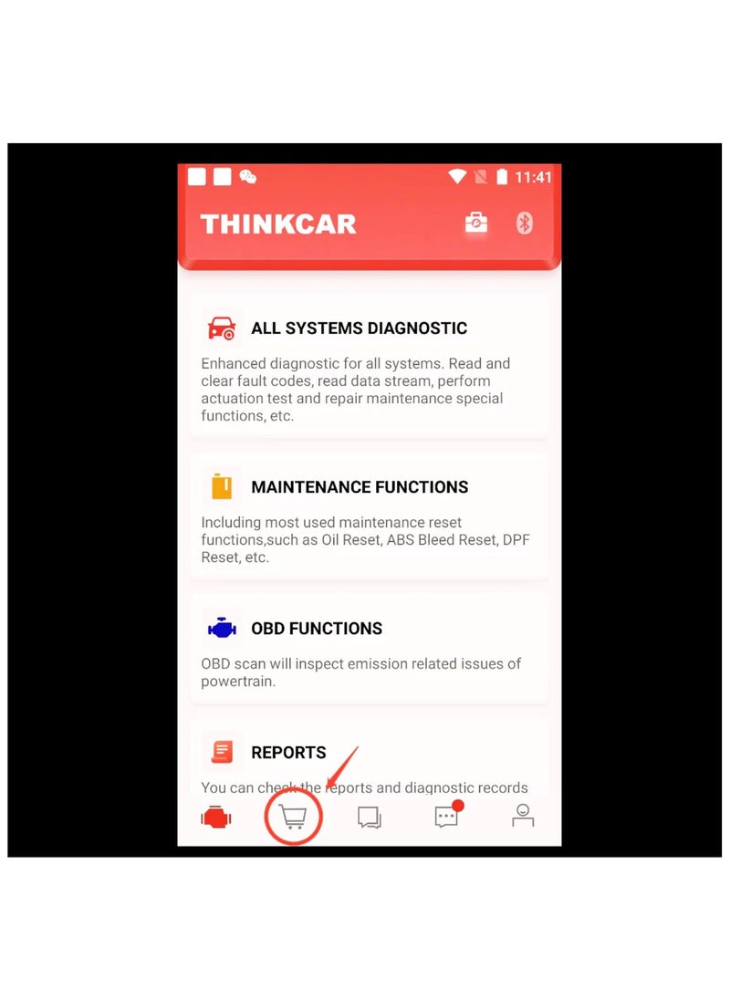 THINKCAR - Software Activation For Thinkdiag OBD2 Car Computer Scanner TkD01, 1 Year All Reset Service and All Brands. Only Software Activation No Device and Other Accessories - Image 1