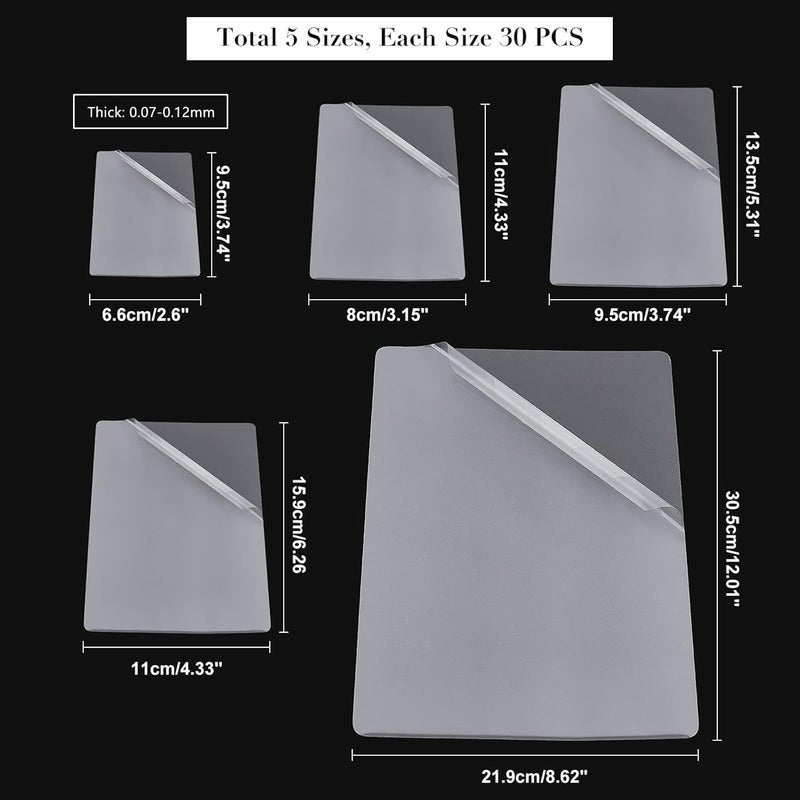 [Limited time offer] NBEADS 150 Pcs Thermal Laminating Pouches, 0.07-0.12mm Clear Laminating Pouch Film Photo Protecting Sheets Hot Laminate Pouches Sheets for Sealed Photo Card Documents Comfy family pick Economical varied design options Personal & public compatible General purpose premium build Suitable for all ages Regulated warehouse storage Precision polished solid material Globally selected raw material Elegant multi-option build Designed per consumer needs Hardness boosted processed substance Varied global sizing picks Air & land transit compatible Affordable trusted craftsmanship New arrival Home & travel essential Growing sales Demand fit global economical quality Exclusive deal No shipping delay Ultra low price Integrated practical design Remote area delivery Fresh arrival local warehouse - Image 2