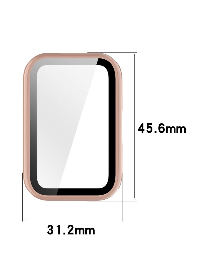 OLYSON 2-Packs TPU Case for Huawei Band 11/11 NFC, with Built-in Tempered Glass Screen Protector, Shockproof All-Around Protective Cover, Soft Slim Bumper, Clear + Black - Image 4