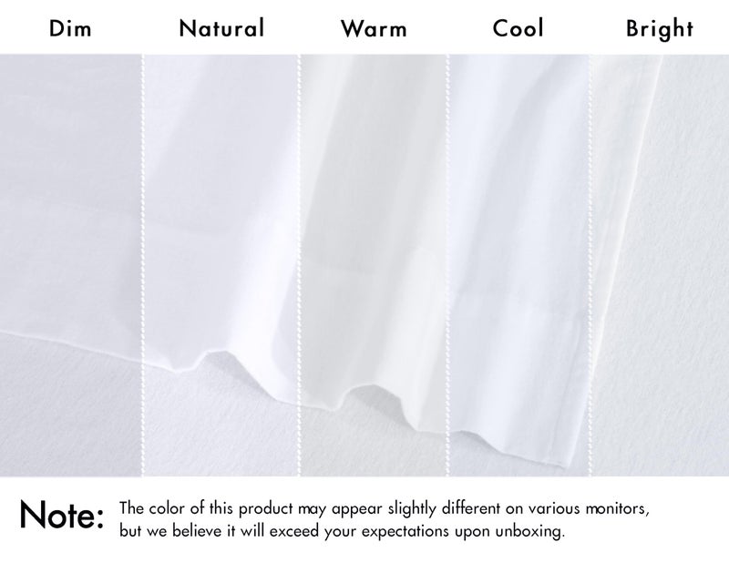 RUVANTI 100% Cotton Flannel Sheets Full Size - 4 Piece Warm, Soft & Breathable, Deep Pocket, Double Brushed Cozy All Season Bedding Set, White - Image 5
