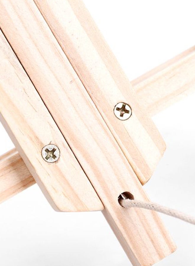 Loquat Portable Wooden Art Easel Stand Beige - Image 4