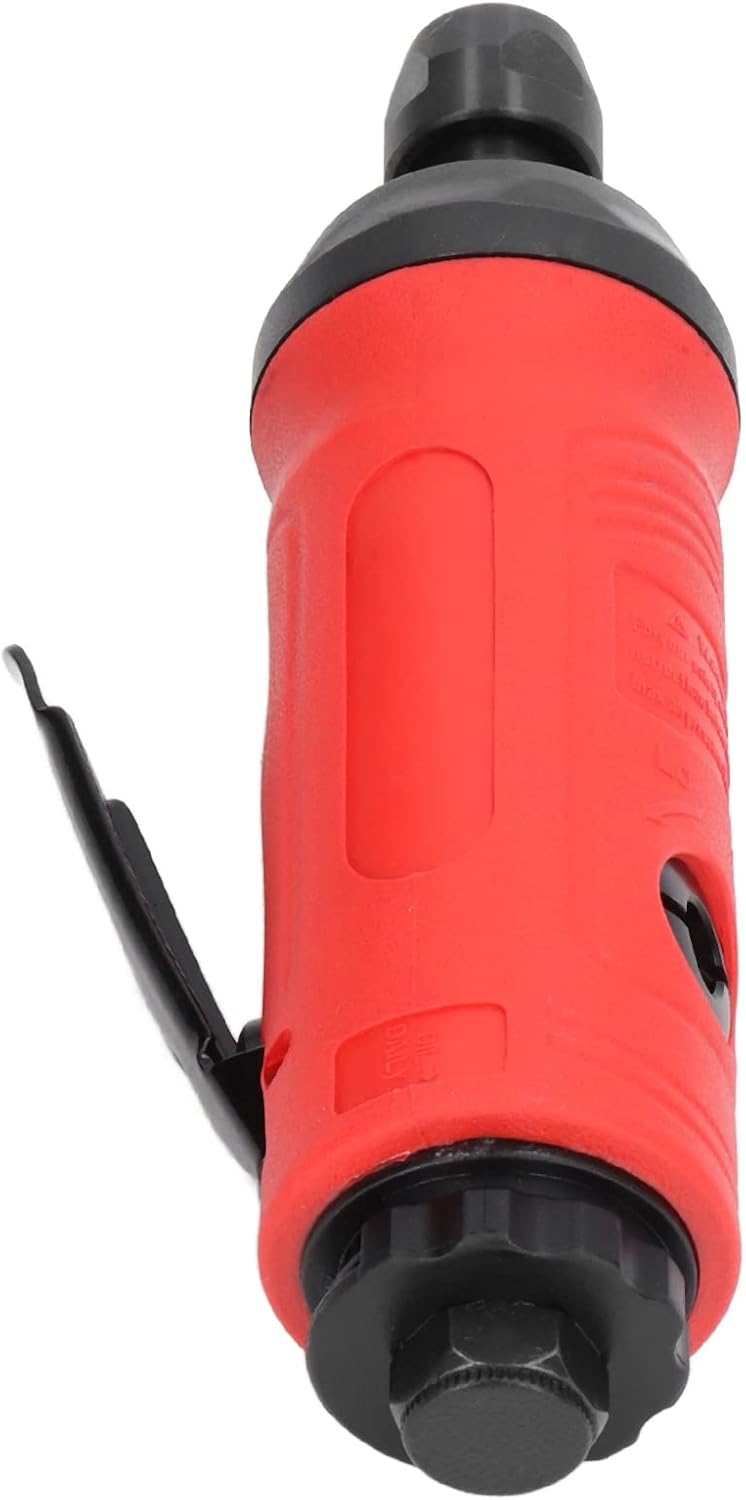 YDE 4975 Air Die Grinder, Straight Pneumatic Grinding Machine with 22000rpm High Speed, Zinc Alloy Body for Metal Polishing, Includes 1/4in and 1/8in Collet, Lightweight and - Image 3