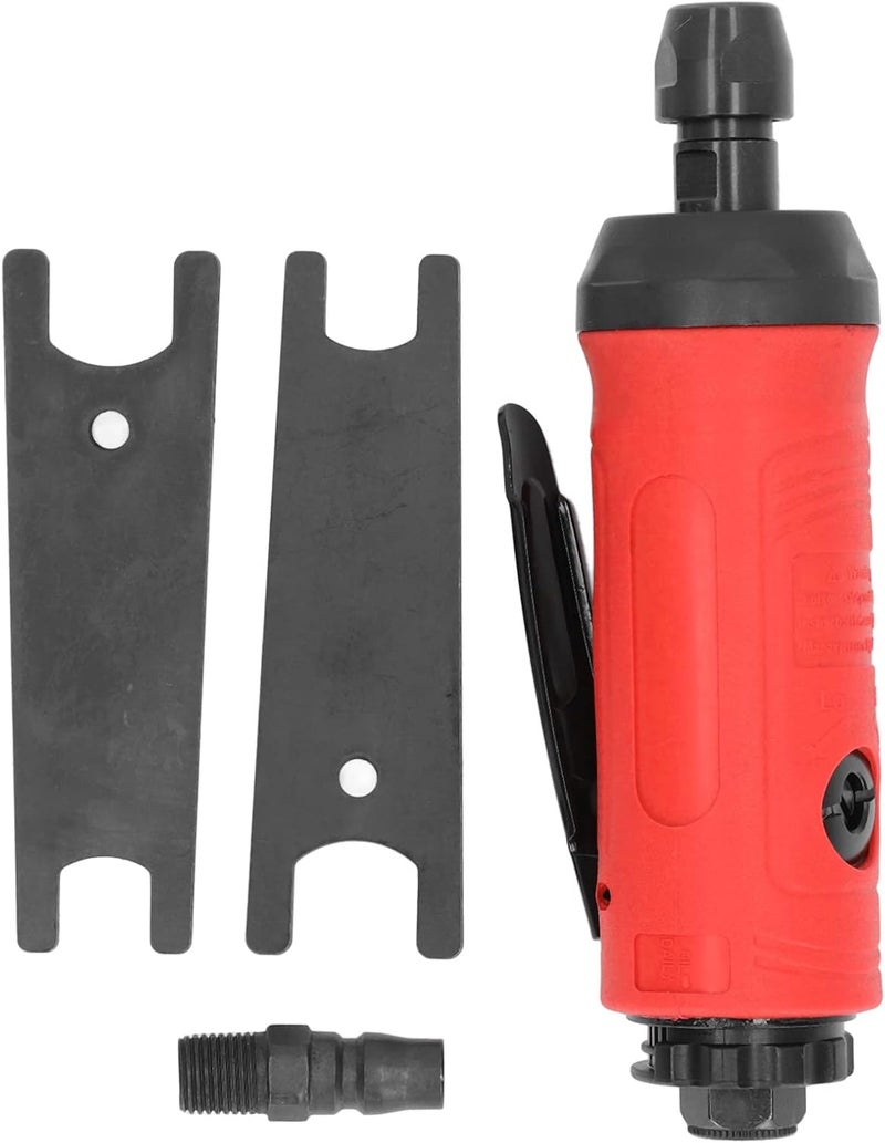 YDE 4975 Air Die Grinder, Straight Pneumatic Grinding Machine with 22000rpm High Speed, Zinc Alloy Body for Metal Polishing, Includes 1/4in and 1/8in Collet, Lightweight and - Image 1