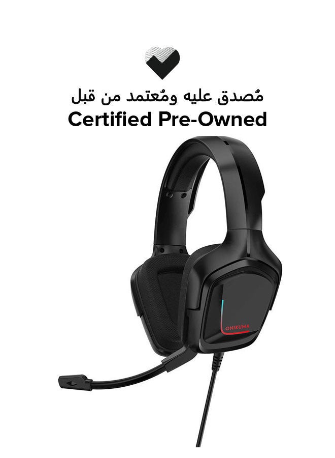 onikuma Certified Pre Owned - K20 Gaming Wired Headset With Microphone For PC - Image 1