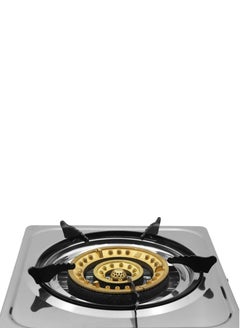 Grace Portable Gas Stove Single Burner Cooker LPG Camping Wok Stainless Steel 4kW Indoor & Outdoor Stainless Steel  - Image 4