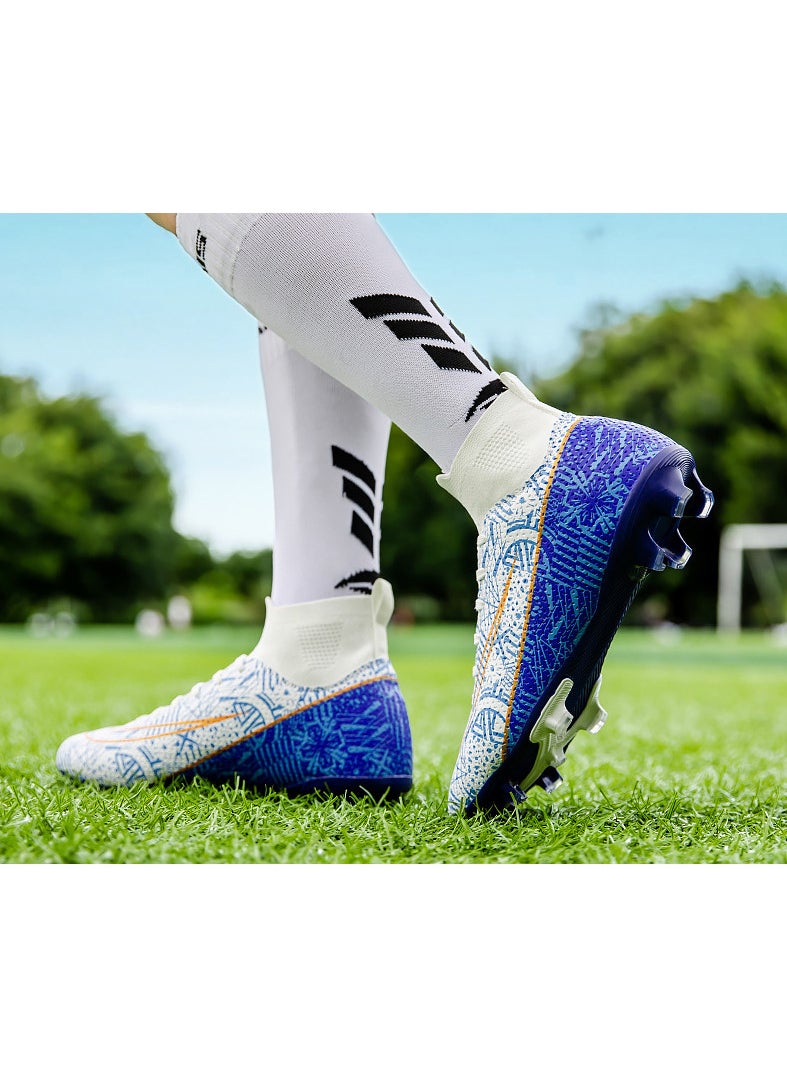 AUTOYSUR Football Boots for Men Women, Unisex-Adult Football Shoes Sneakers, High Ankle Non-Slip Training Sneaker, Athletics Football Soccer Shoes for Youth Students  - Image 2