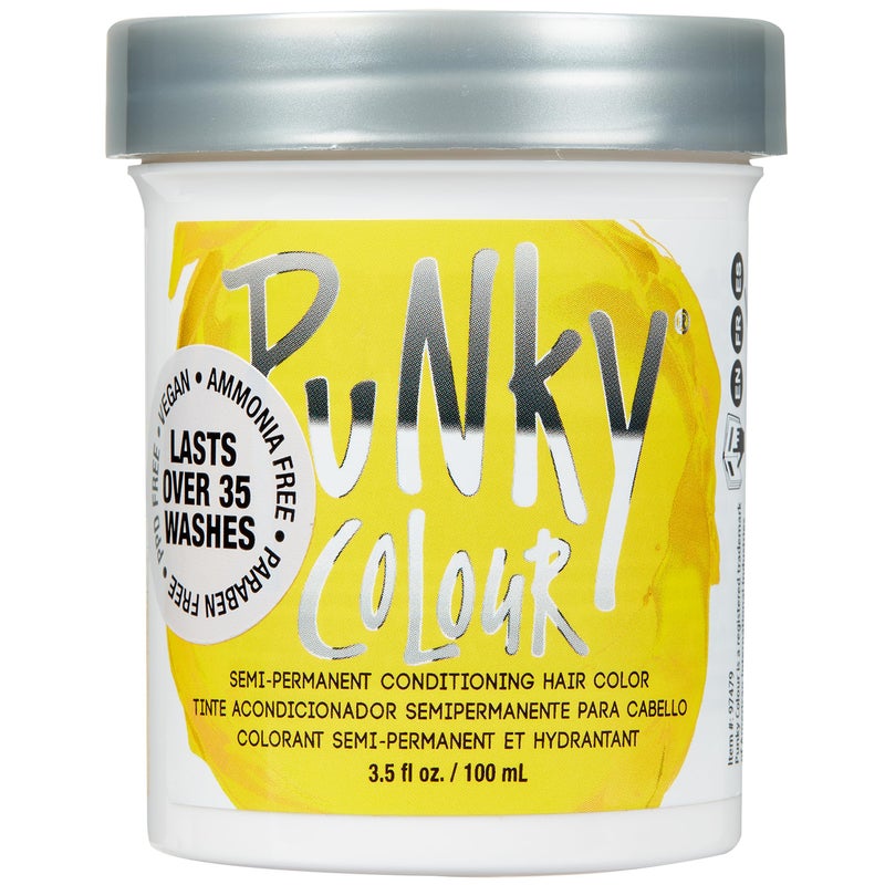 Punky Bright Yellow Semi Permanent Conditioning Hair Color 35oz