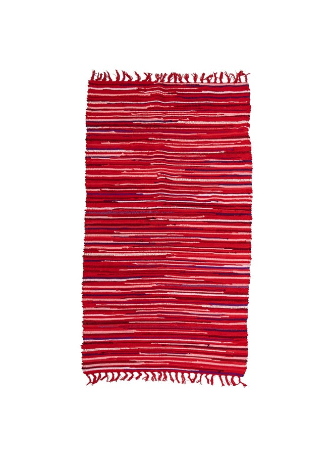 AL SANIDI Cotton floor mat cotton floor cushion Red Size L210*W85 Cm  - Image 1