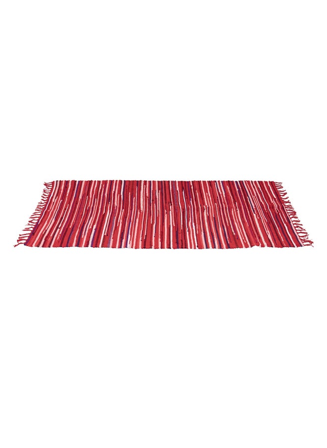 AL SANIDI Cotton floor mat cotton floor cushion Red Size L210*W85 Cm  - Image 3