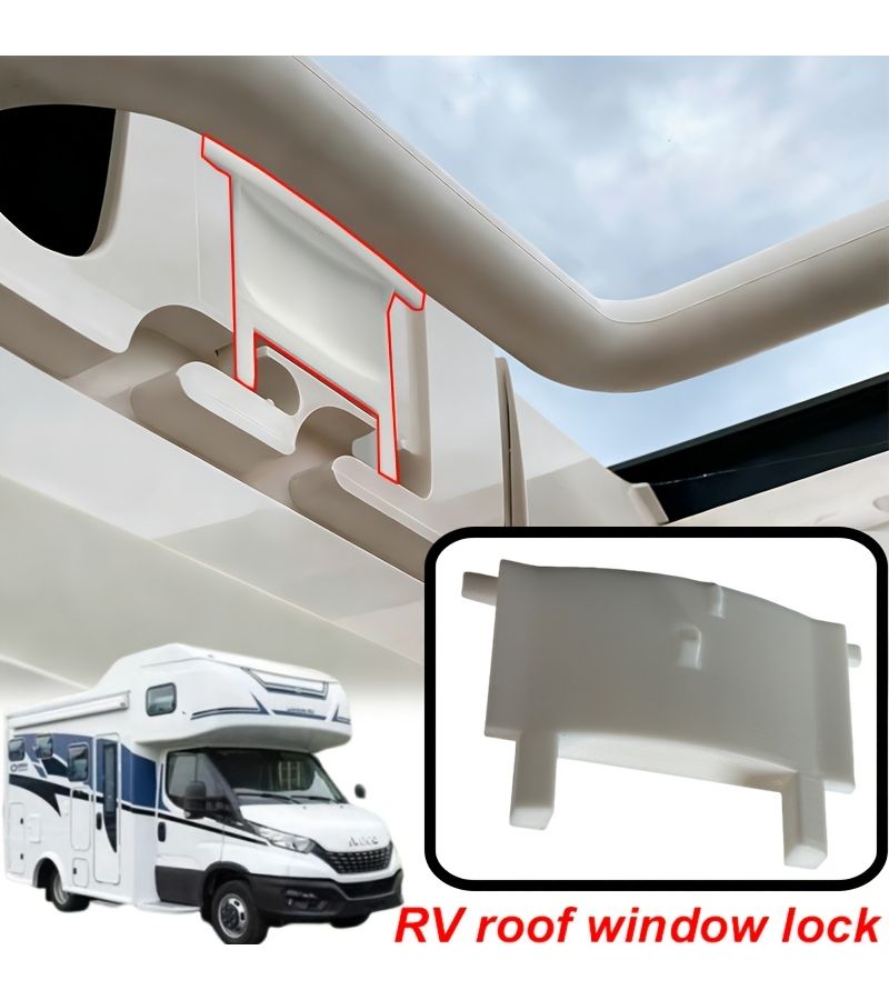 Safety Lock For Dometic Midi Mini Heki Roof Window 1pc - Image 1