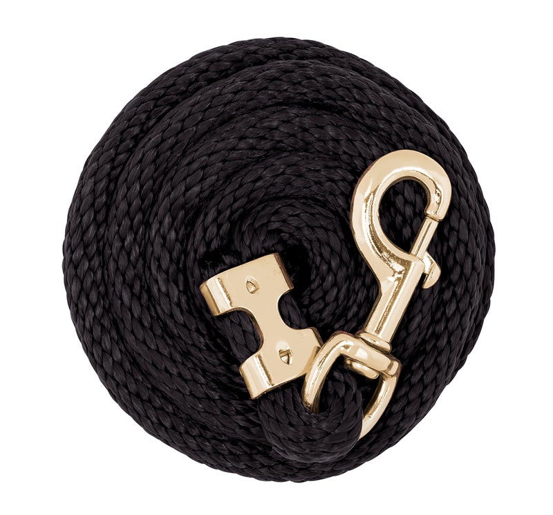 Weaver Leather Poly Value Lead Rope Black 58 x 8