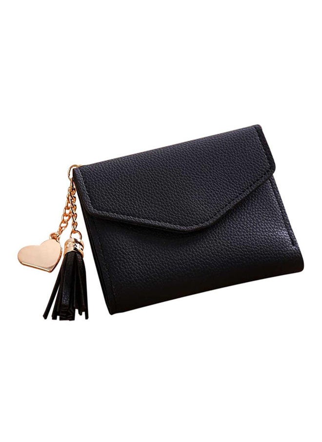 NIBEMINENT - Tassel Coin Purse Black - Image 1