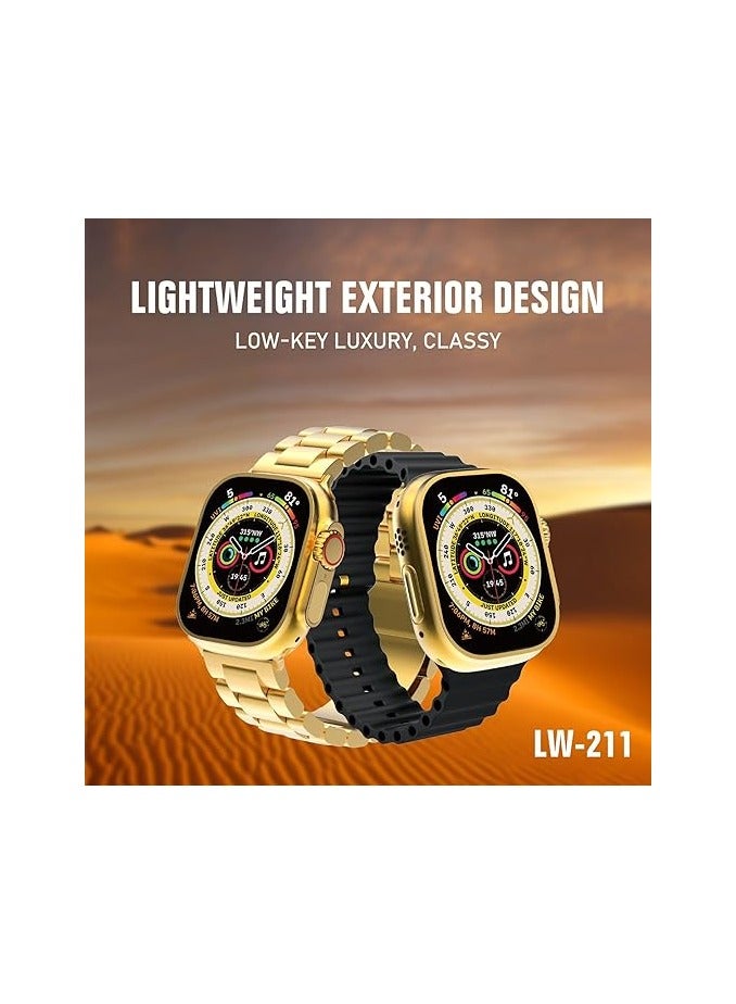 Lenyes Original Ceremic Smart Watch LW-211 3 IN 1 - Image 2