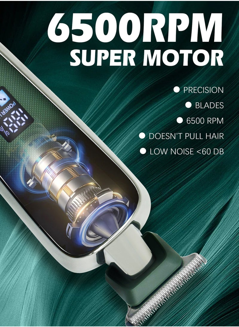 DSP USB Rechargeable LCD Digital Display Hair Clipper  - Image 5