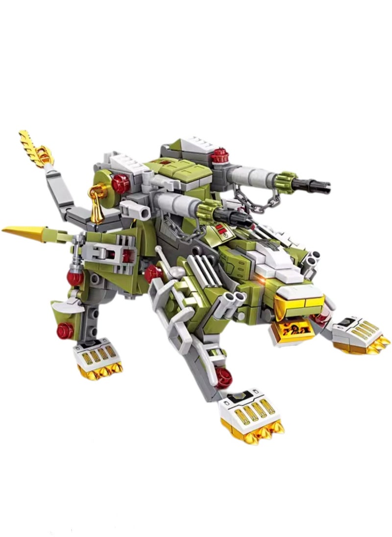 Strong Heavy Gunner Building Block Assembly Model Boy Small Particle Assembly Toy  - Image 1