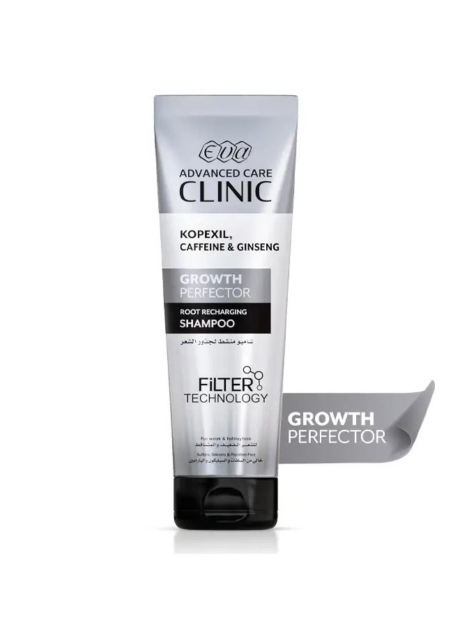 Eva Advanced Care Clinic Growth Perfector Root Recharging Shampoo For Weak & Falling Hair 230 Ml